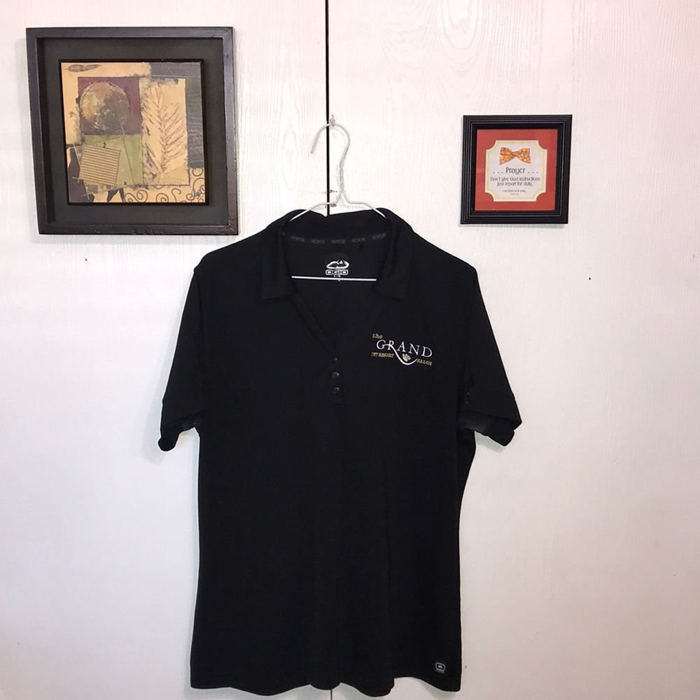 OGIO Women’s Polo Shirt XLarge Black Nice